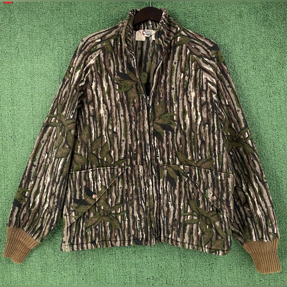 Walls Camouflage Jacket with Green and Brown
